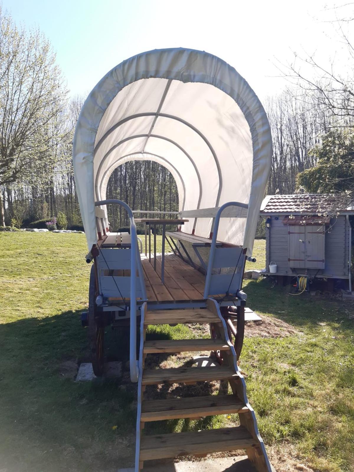 Tente Trappeur Ada, Au Jardin De La Vouivre Saint-Vincent-en-Bresse Εξωτερικό φωτογραφία